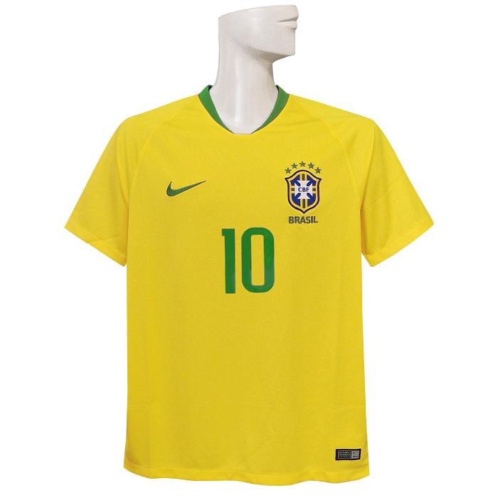 NIKE (ナイキ) NIKE/18/19ブラジル代表/ホーム/半袖/ネイマール NIKE (ナイキ) NIKE/18/19ブラジル代表/ホーム/半袖/ネイマール