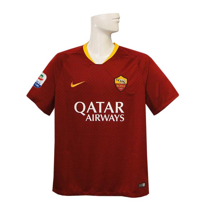 (ナイキ) NIKE/18/19ローマ/ホーム/カラフィオーリ/半袖/現代自動車スポンサー付/18/19セリエAバッジ付/919020-677 NIKE（ナイキ） NIKE/18/19ローマ/ホーム/カラフィオーリ/半袖/現代