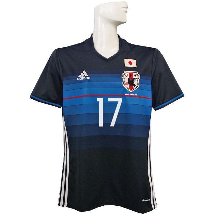 新品正規品 adidas 日本代表「17」長谷部誠 半袖 L ユニフォーム adidas 日本代表 2018 ユニフォーム ホーム 半袖 ジュニア #17
