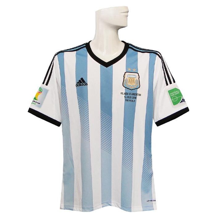 アディダス Adidas 14 15アルゼンチン代表 ホーム 半袖 準決勝マッチデー W杯バッジ付 Ai216 G Ai216 G 14wcp Semifinal ネイバーズスポーツ 通販 Yahoo ショッピング