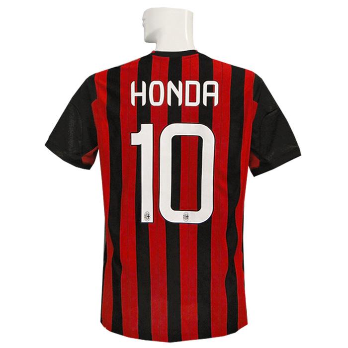 (アディダス) adidas/13/14ACミラン/ホーム/半袖/本田/セリエA+BE7+IL CLUB付/フルマーキング/AI766-G77255 adidas（アディダス） ***限定1枚のみ再入荷***(アディダス) adidas/13