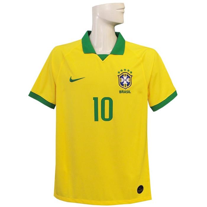 NIKE (ナイキ) NIKE/19/20ブラジル代表/ホーム/半袖/ネイマール NIKE (ナイキ) NIKE/19/20ブラジル代表/ホーム/半袖/ネイマール