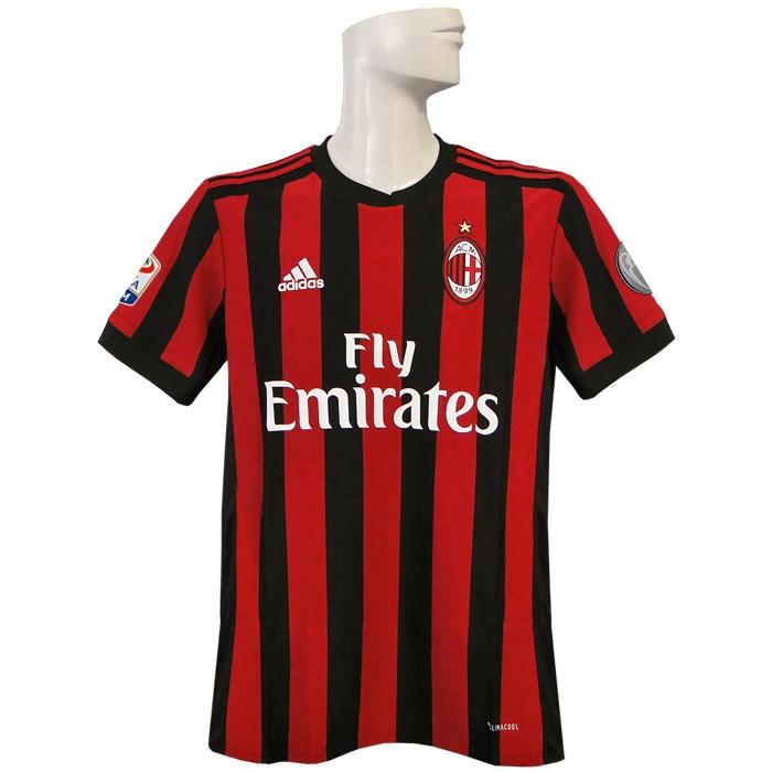 (アディダス) adidas/17/18ACミラン/ホーム/半袖/ボナベントゥーラ/セリエAバッジ+ビッグイヤー7付/フルマーキング/BVG91-AZ7069 adidas (アディダス) adidas/17/18ACミラン/ホーム/半袖/ボナベン