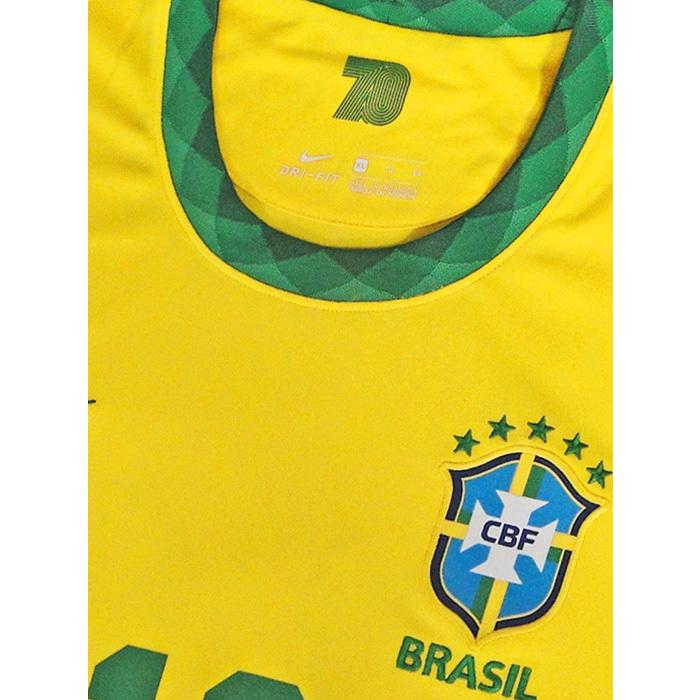高級品市場 ナイキ Nike 21ブラジル代表 ホーム 半袖 ネイマール Cd06 749 レプリカユニフォーム サイズ Xl Www Collectiviteslocales Fr