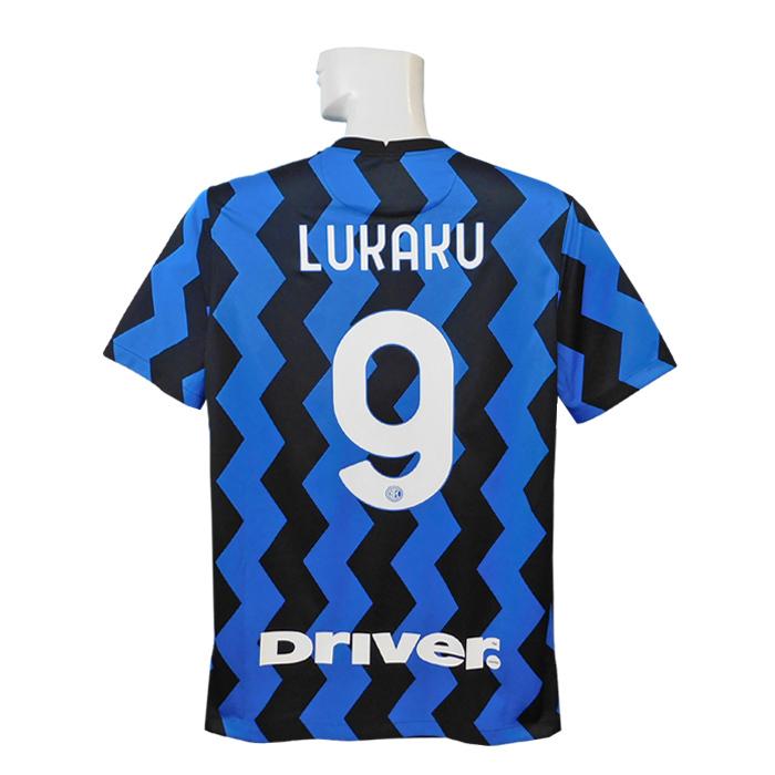 (ナイキ) NIKE/20/21インテル/ホーム/半袖/ルカク/セリエAバッジ付/CD4240-414 NIKE (ナイキ) NIKE/20/21インテル/ホーム/半袖/ルカク/セリエAバッジ