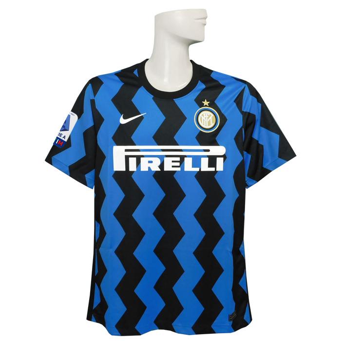 NIKE (ナイキ) NIKE/20/21インテル/ホーム/半袖/ルカク/セリエAバッジ