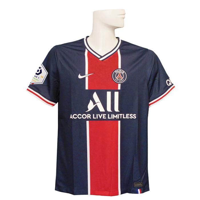 (ナイキ) NIKE/20/21パリサンジェルマン/ホーム/半袖/エムバペ/リーグ優勝バッジ付/CD4242-411 NIKE（ナイキ） NIKE/20/21パリサンジェルマン/ホーム/半袖/エムバペ