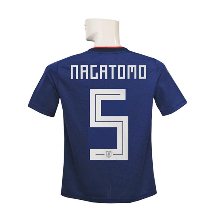 (アディダス) adidas/18/19日本代表/ホーム/半袖/堂安/ジュニア用/DRN90-BR3644 adidas（アディダス） adidas/18/19日本代表/ホーム/半袖/長友