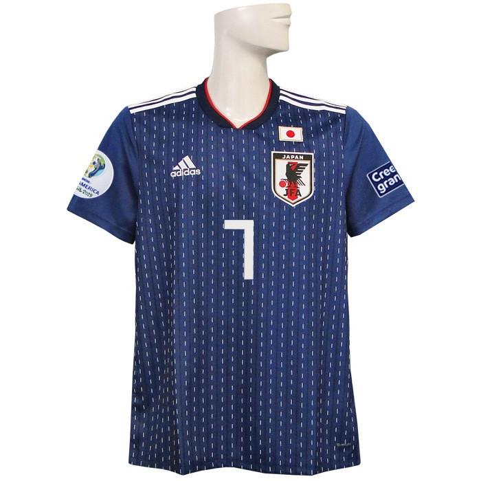 (アディダス) adidas/2019コパアメリカ/日本代表/ホーム/半袖/柴崎/7/コパアメリカバッジ付/DRN93-CV5638 adidas（アディダス） adidas/2019コパアメリカ/日本代表/ホーム/半袖