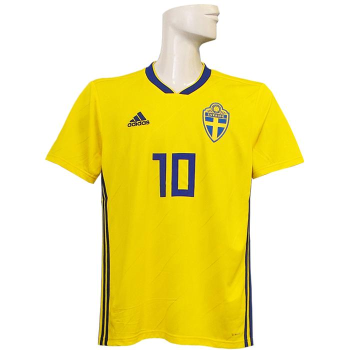 adidas (アディダス) adidas/18/19スウェーデン代表/ホーム/半袖 adidas (アディダス) adidas/18/19スウェーデン代表/ホーム/半袖