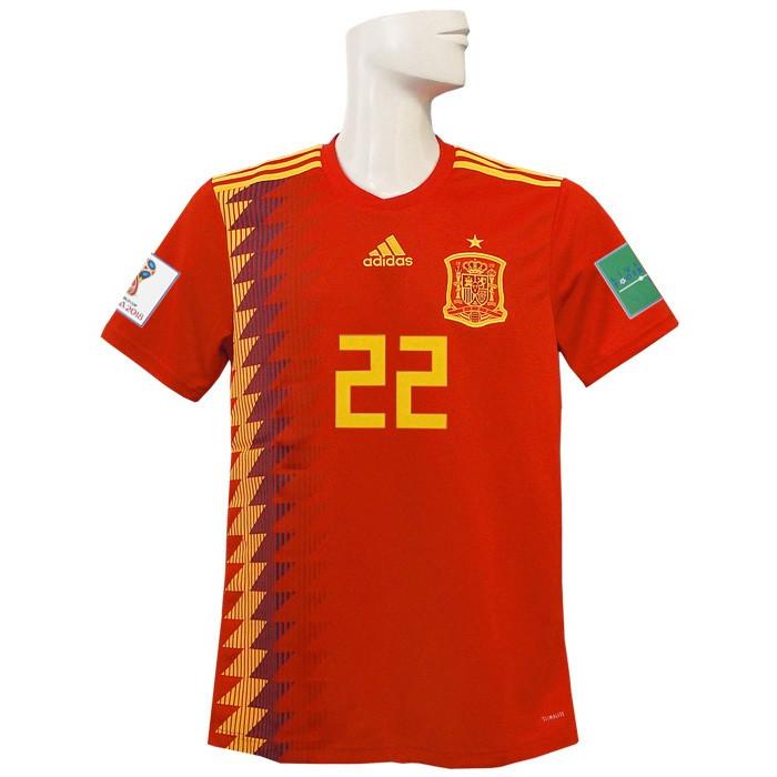 未使用 adidas 2018年 スペイン代表 INIESTA ユニフォーム L 未使用 adidas 2018年 スペイン代表 INIESTA ユニフォーム L 未使用