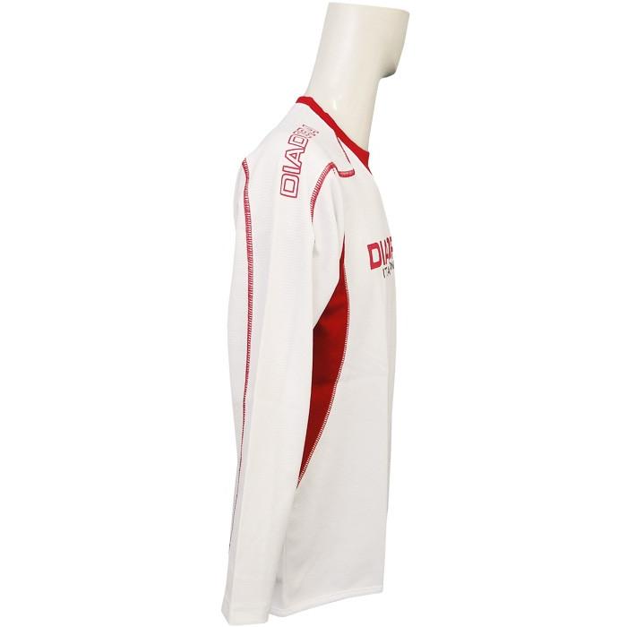 DIADORA（ディアドラ） DIADORA/プラクティスシャツ長袖JR/ホワイトX