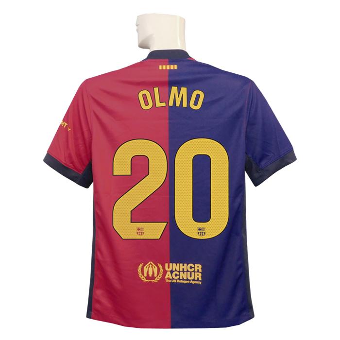 (ナイキ) NIKE/24/25バルセロナ/ホーム/長袖/ダニ・オルモ/ラリーガパッチ付/FN8806-456 NIKE（ナイキ） NIKE/24/25バルセロナ/ホーム/半袖/ダニ・オルモ