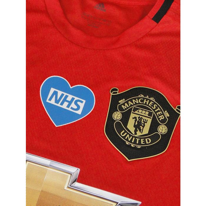 (アディダス) adidas/19/20マンチェスターユナイテッド/ホーム/半袖/マタ/NHS+Black Lives Matterバッジ付/GEM43-ED7386 adidas（アディダス） adidas/19/20マンチェスターユナイテッド/ホーム