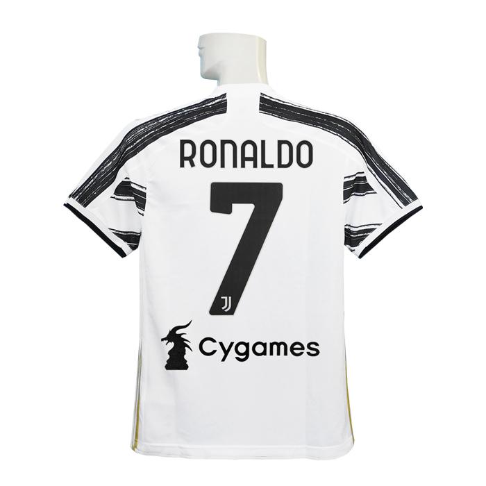 (アディダス) adidas/20/21ユベントス/ホーム/半袖/ロナウド/フルマーキング+KEEP RACISM OUTバッジ付/GHP52-EI9894 adidas（アディダス） adidas/20/21ユベントス/ホーム/半袖/ロナウド
