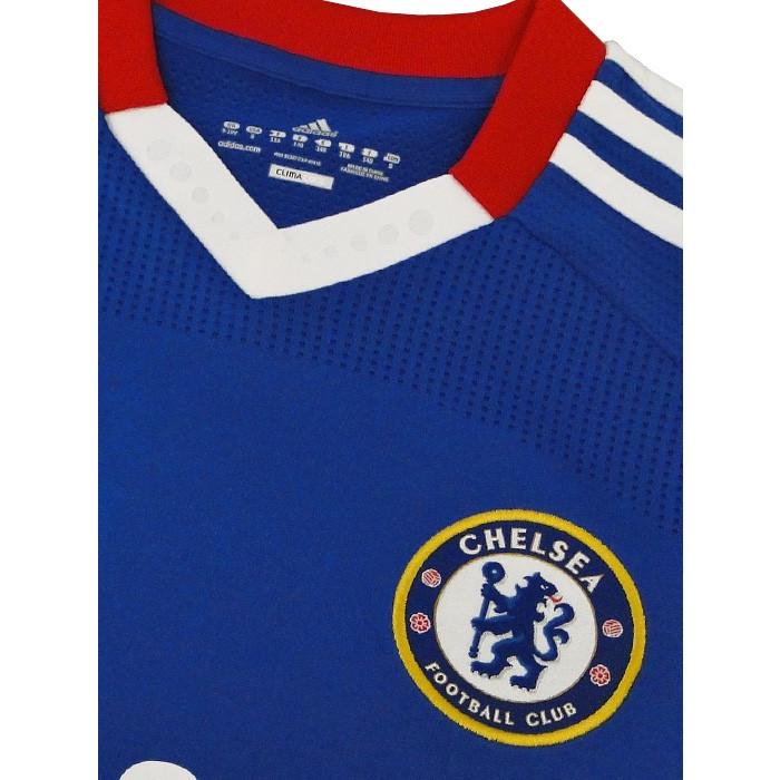 国内正規品 チェルシー 10-11 ユニフォーム ホーム アディダス M adidas チェルシー 10/11 ユニフォーム ホーム 長袖 ジュニア