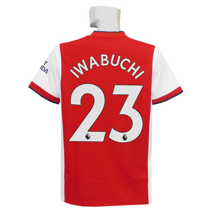 (アディダス) adidas/21/22アーセナル/ホーム/半袖/岩渕/プレミアリーグ+No Room For Racismバッジ付/IDE54-GM0217