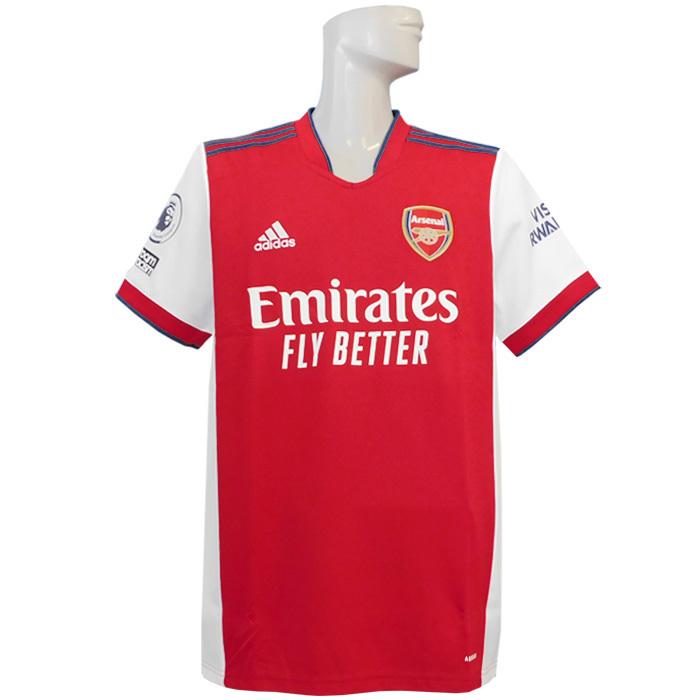 (アディダス) adidas/21/22アーセナル/ホーム/半袖/岩渕/プレミアリーグバッジ付/IDE54-GM0217 adidas（アディダス） adidas/21/22アーセナル/ホーム/半袖/岩渕