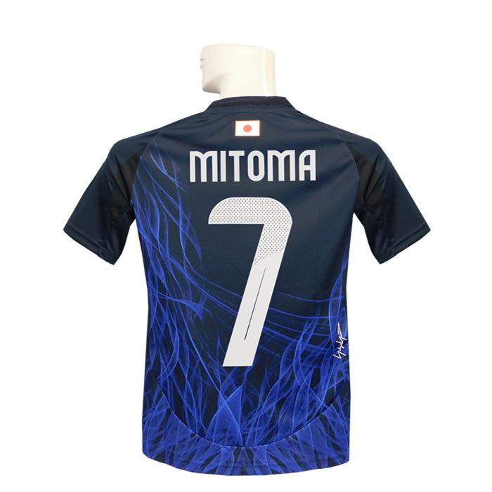 (アディダス) adidas/24/25日本代表/ホーム/半袖/ジュニア用/三笘/#7/JMU99-IS5612 adidas（アディダス） adidas/24/25日本代表/ホーム/半袖/ジュニア用