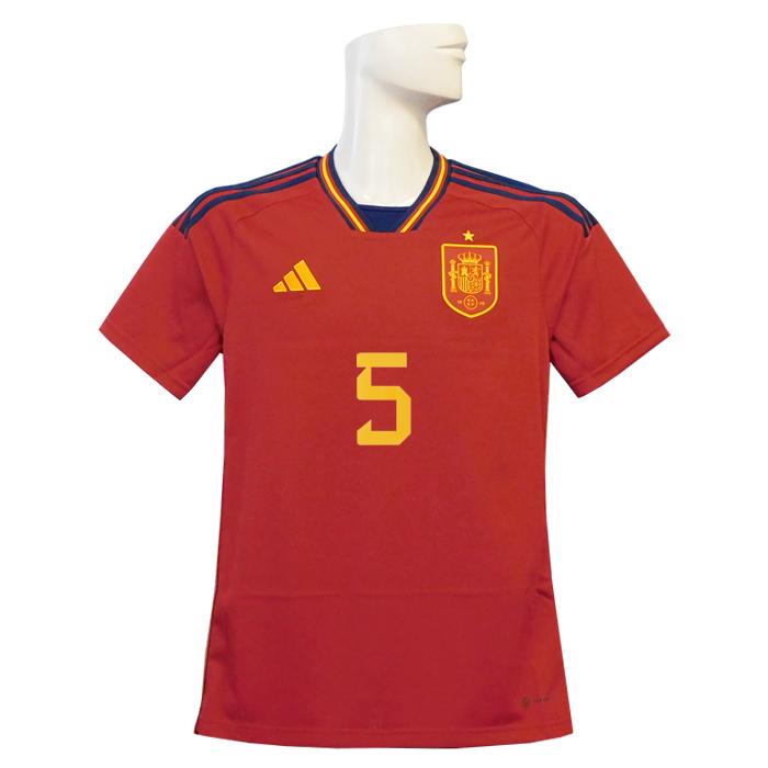 (アディダス) adidas/22/23スペイン代表/ホーム/半袖/セルヒオ・ブスケツ/QA253-HL1970 adidas（アディダス） adidas/22/23スペイン代表/ホーム/半袖/セルヒオ