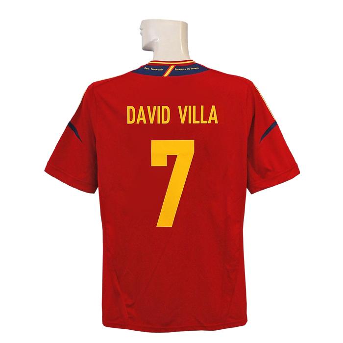 adidas（アディダス） adidas/12/13スペイン代表/ホーム/半袖/ダビド