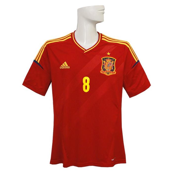 adidas (アディダス) adidas/12/13スペイン代表/ホーム/半袖 adidas (アディダス) adidas/12/13スペイン代表/ホーム/半袖
