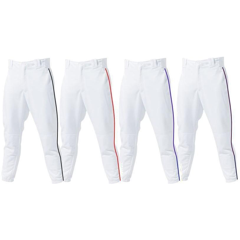 ライン入り野球パンツ（レギュラー丈）ライン幅6mm ズボン : スポーツ