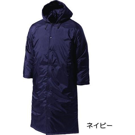 wundou ウンドウ マルチSPウェア ユニセックス ロング中綿コート ベンチコート WND-P-6990J ベンチコートP-6990 ロング中綿コート 大人サイズ : スポーツエヌビー