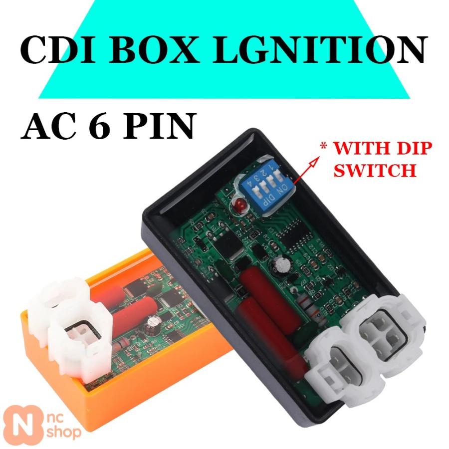 バイク用プログラム可能CDI 6ピンAC CDIボックス CRF230 CB125 バイク用プログラム可能CDI 6ピンAC CDIボックス CRF230 CB125