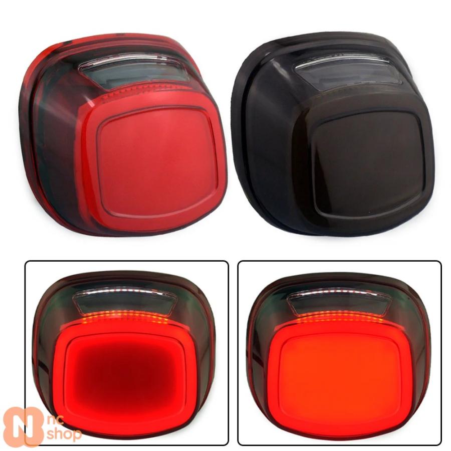 ハーレー レイバックテール ブレーキライト ソフテイル ダイナ スポーツスター Amazon.co.jp: ハーレー純正タイプ LEDテールライト