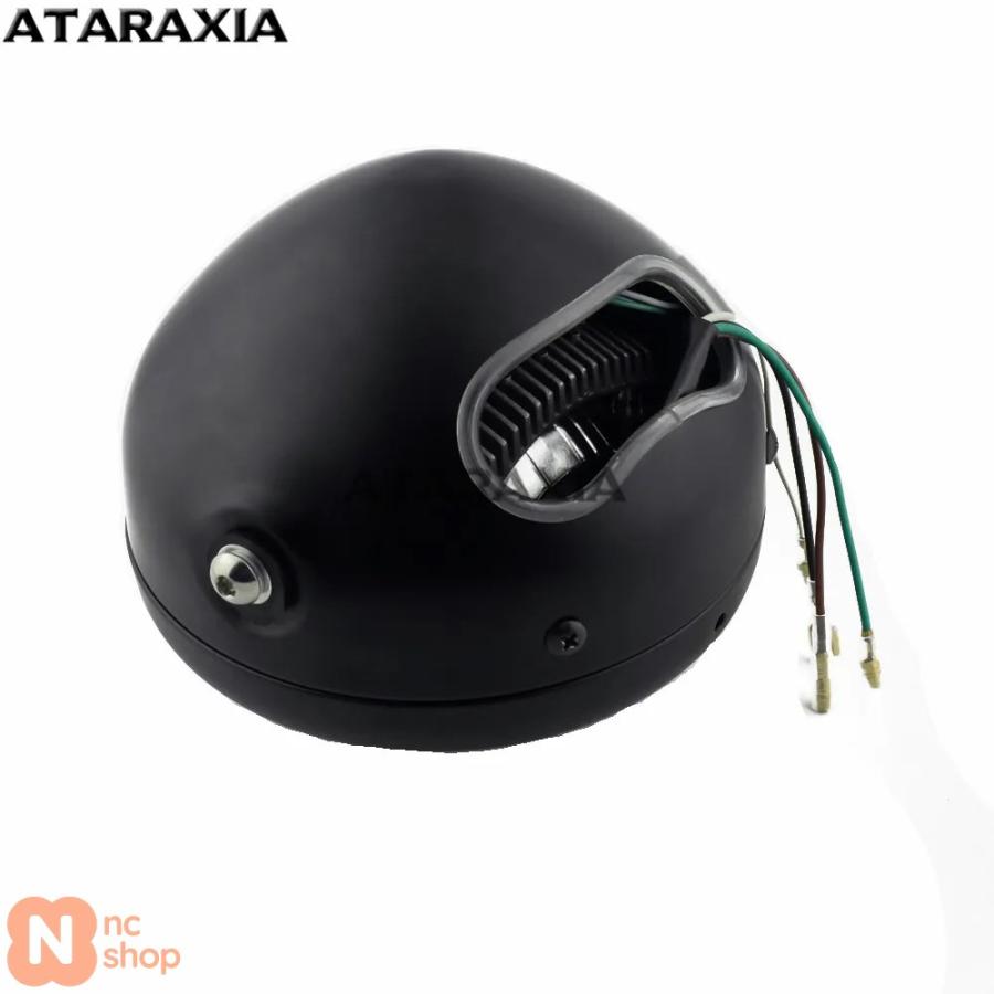 並行輸入品】 5.75インチ バイク LED ヘッドライト 汎用 丸型ヘッド