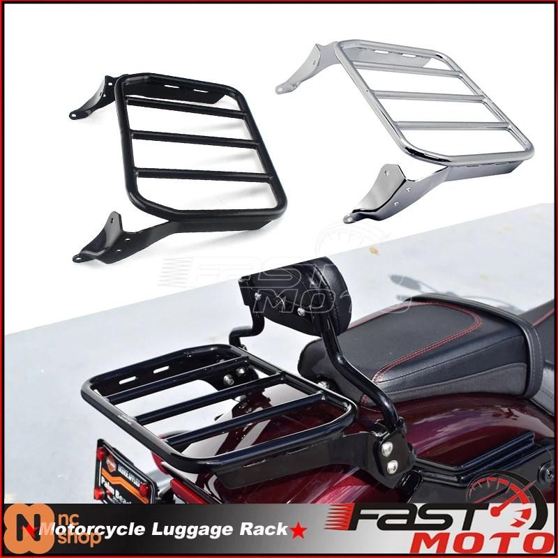 ハーレーリアキャリア ラゲッジラック＆バックレスト