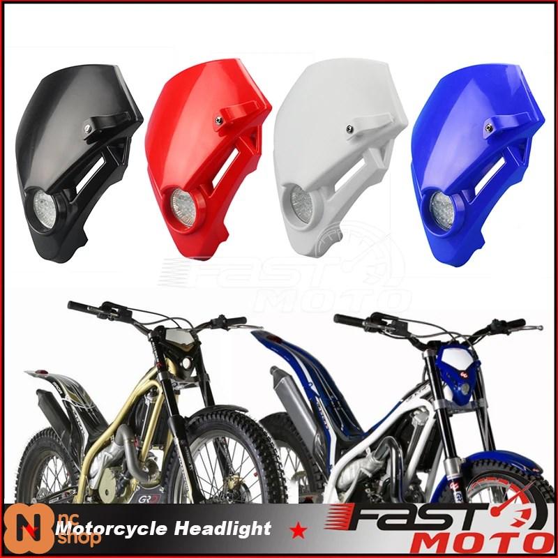 並行輸入品】 LED レーシングバイクエンデューロヘッドライト GAS TXT