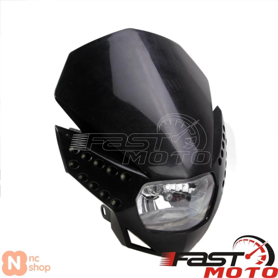 エンデューロオフロードストリートダートバイクヘッドライト