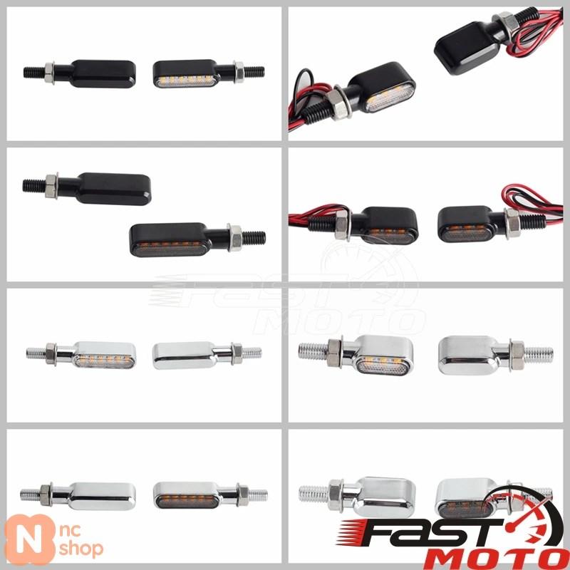並行輸入品】 ハーレー チョッパー ボバー用 ミニ LED ウインカー