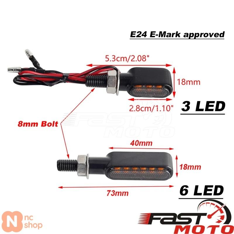 並行輸入品】 ハーレー チョッパー ボバー用 ミニ LED ウインカー