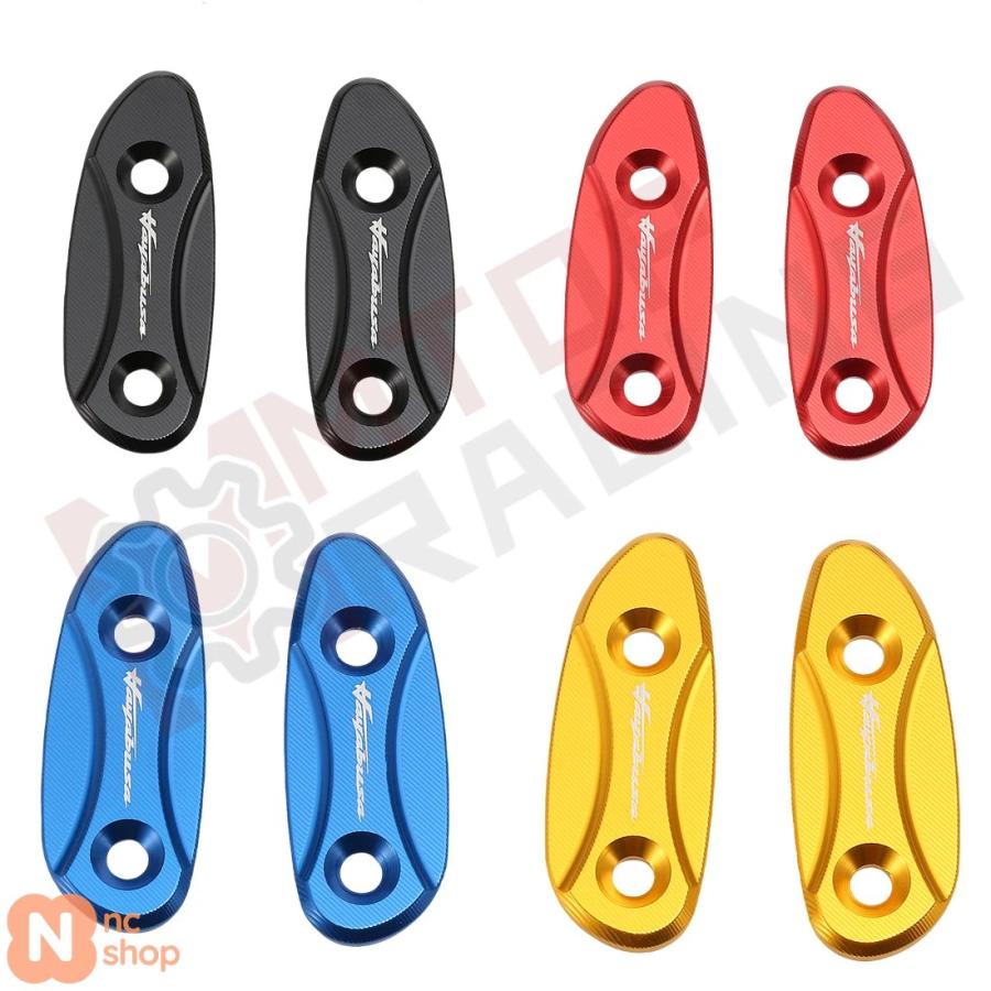 並行輸入品】 バイク用ブロックオフキャップベースミラーホールカバー