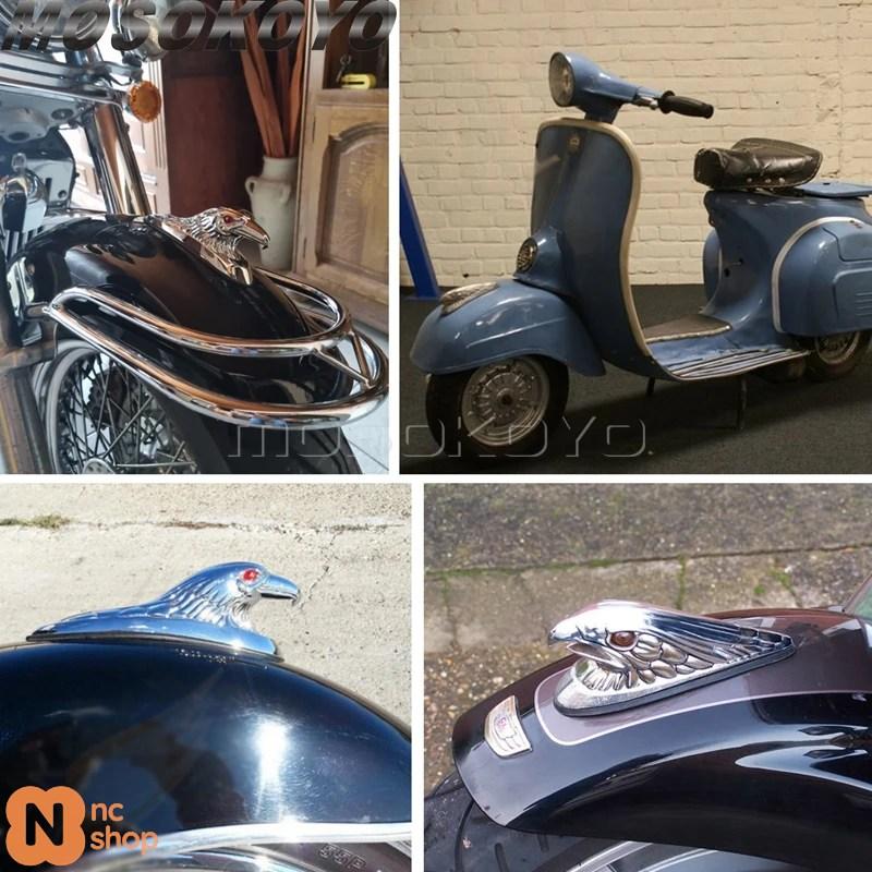 並行輸入品】 バイクワシ頭部フェンダーボンネットエンブレム