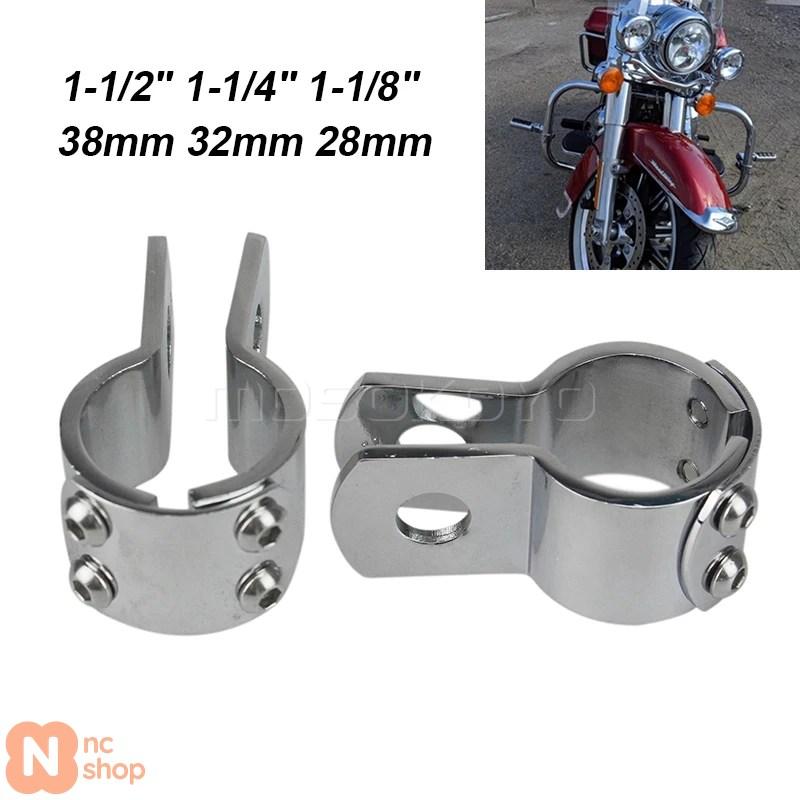並行輸入品】 クロームメッキ バイク クラッシュバー フットペグ 