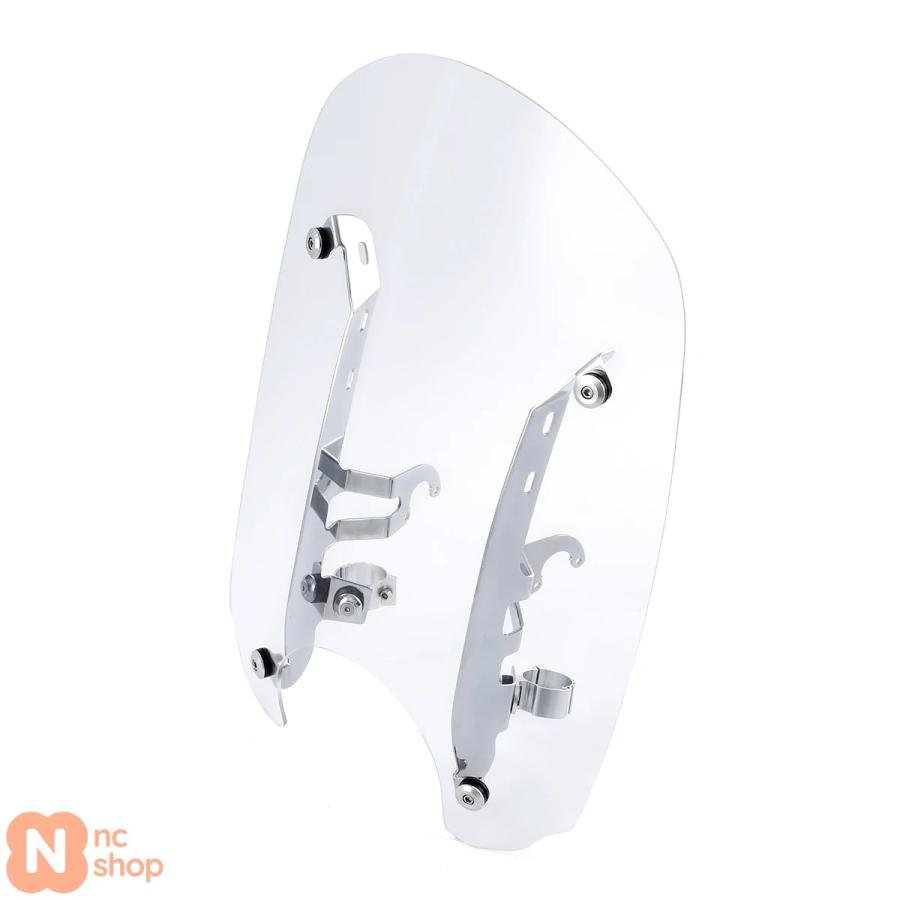 ブランド登録なし - 【並行輸入品】 自動二輪車 20in WINDSHIELDS WIND SCREEN W/ 開びゃく金具 北米インディアン案内者 BOBBER SIXTY 2023 100TH ANNIVERSARY 2020 ABS 2019 用