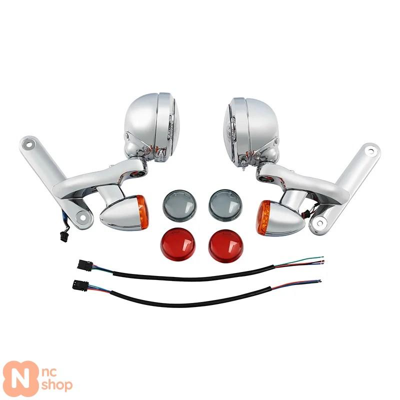 並行輸入品】 バイク 4.5 補助ランプ渡す LED フォグランプ ハーレー