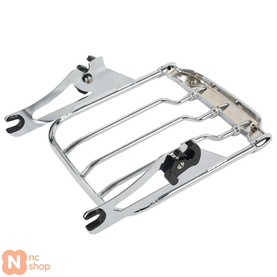 並行輸入品】 バイク用/ブラックメイルマウントペグミニフットボード