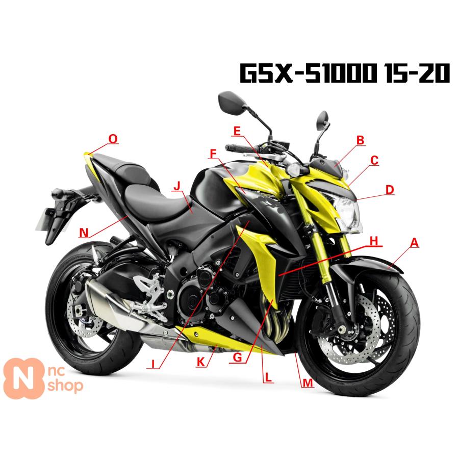 ブランド登録なし - 【並行輸入品】 GSXS1000 向こう正面 アッパー ノーズ 前照灯 フェアリング ボンネット 取りまかなう スズキ GSX-S1000 GSXS 1000 2015-2020 2019 自動二輪車 付属品