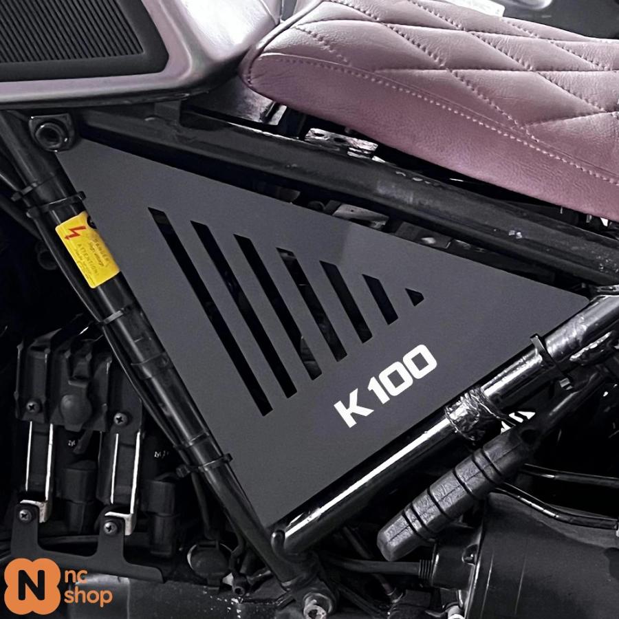 引き取り限定　K100RS カウル、パーツ、サイドボックス　一式 並行輸入品】 BMW K75 K100 K100RS RT バイク用 アルミサイドパネル