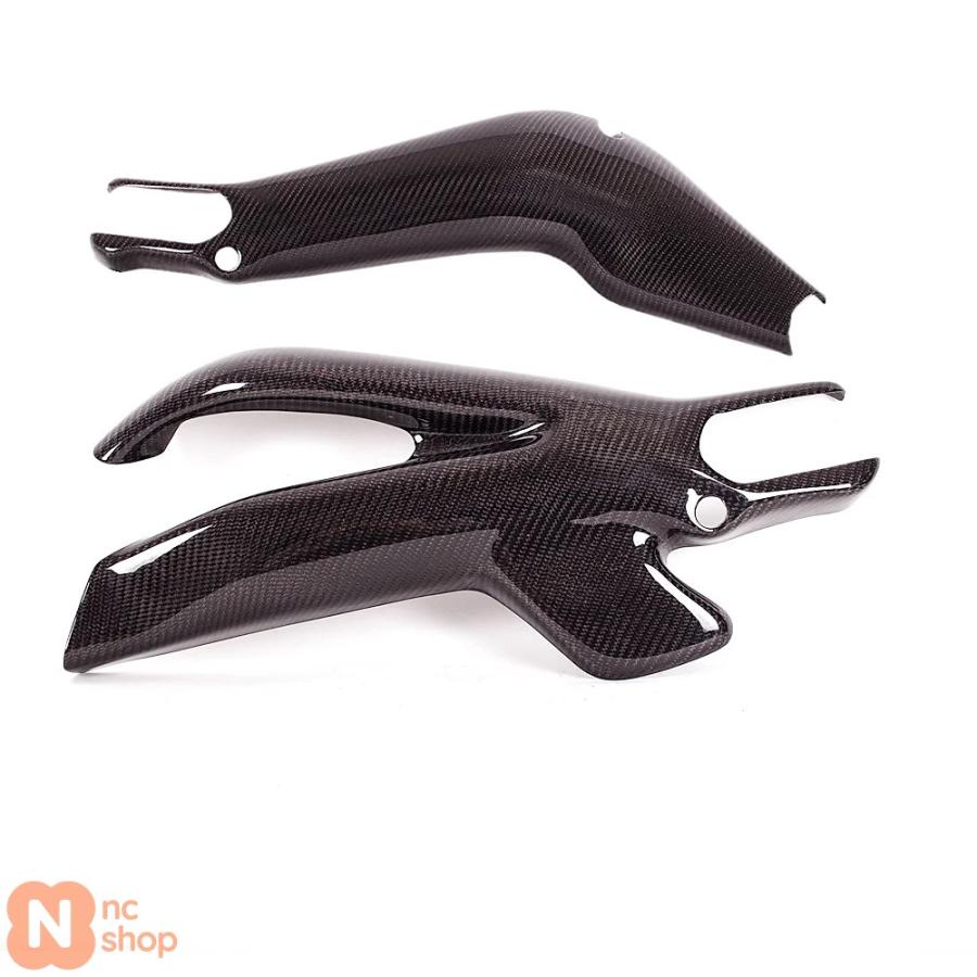 【並行輸入品】 ヤマハ MT09 MT-09 FZ09 2013年-2020年用 カーボンスイングアームカバーパネルプロテクターガード バイク用スイングアームカバーフェアリング_3