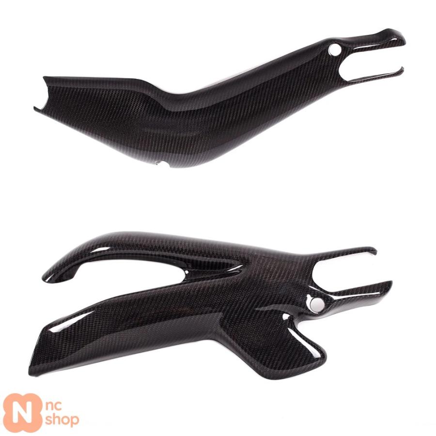 【並行輸入品】 ヤマハ MT09 MT-09 FZ09 2013年-2020年用 カーボンスイングアームカバーパネルプロテクターガード バイク用スイングアームカバーフェアリング_4