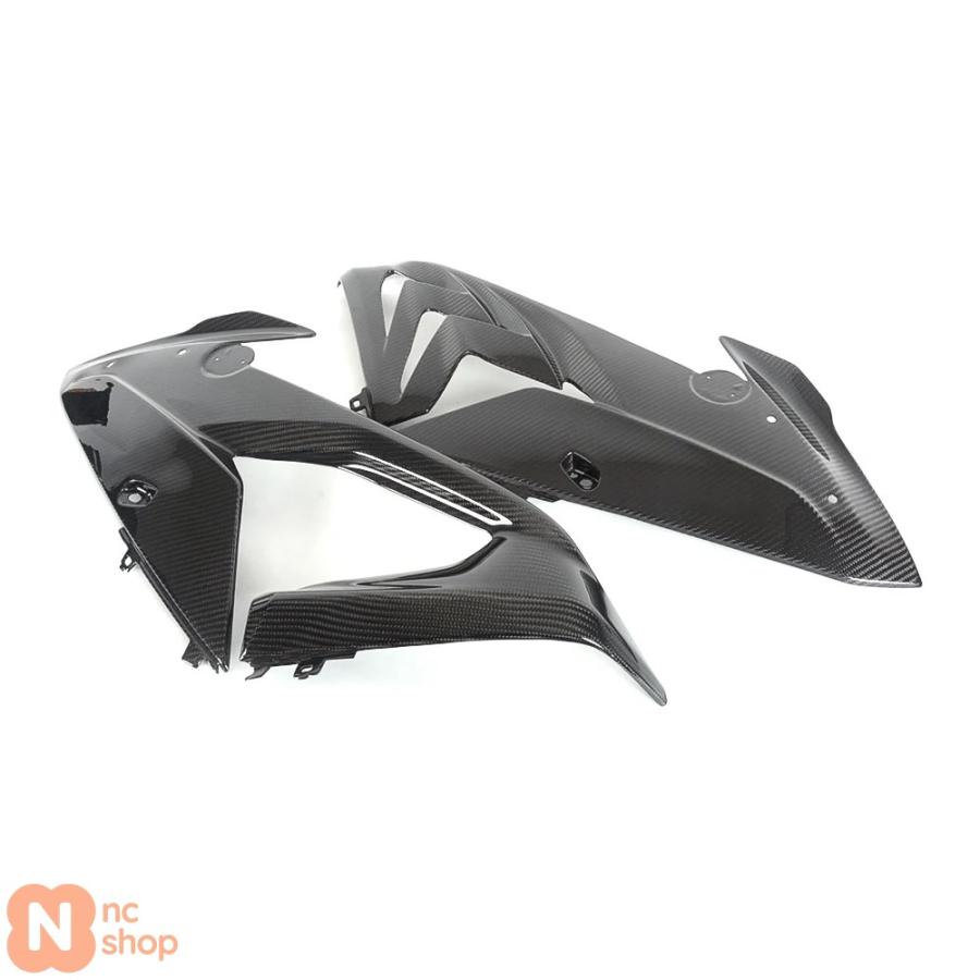 ブランド登録なし - 【並行輸入品】 BMW S1000RR S1000 RR 2015 2016 2017 2018用 100% カーボンフロントサイドパネル 取り替えっこ用 1有りの実 自動二輪車カスタム
