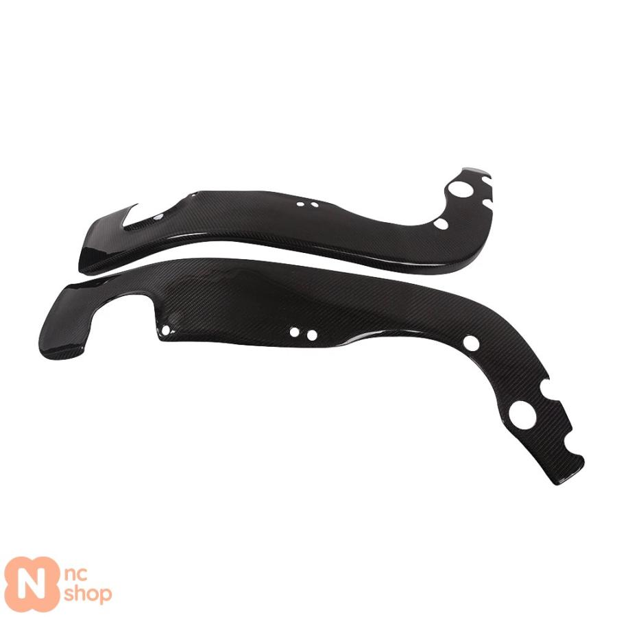 【並行輸入品】 ヤマハ YZF-R1 R1 2007 2008用 リアルカーボン バイク用フレームカバー 1ペアパネルプロテクターガード_6
