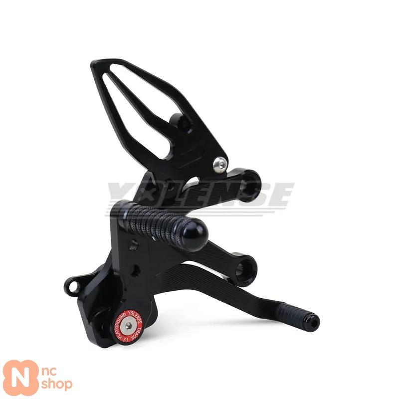 ブランド登録なし - 【並行輸入品】 自動二輪車用付属品 CNC フットレスト リヤセット リアフットペグ フットレスト デイトナ 660用