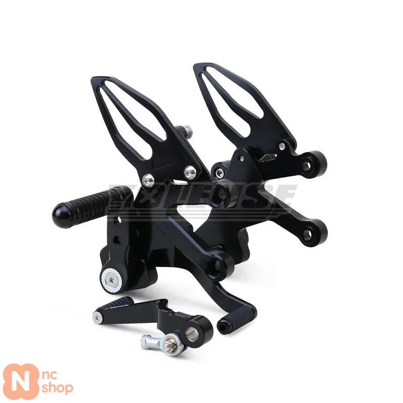 ブランド登録なし - 【並行輸入品】 自動二輪車用付属品 CNC フットレスト リヤセット リアフットペグ フットレスト デイトナ 660用
